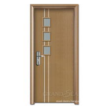 Guangzhou factory low price wood plastic composite door frame designs